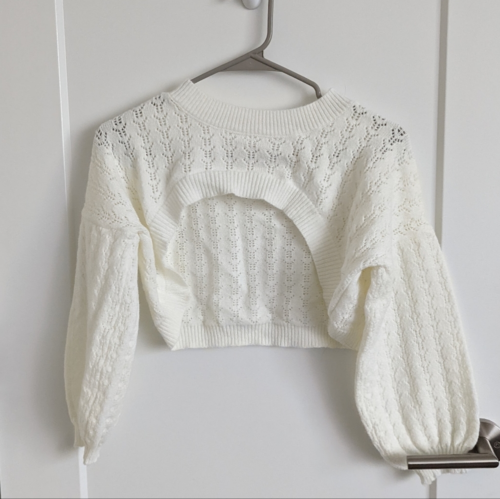 White sweater